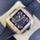 BBF Super Clone Hublot Square Bang Unico Rose Gold Titanium Black Strap (3)_th.jpg